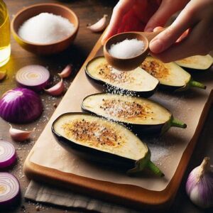 Miso Glazed Eggplant