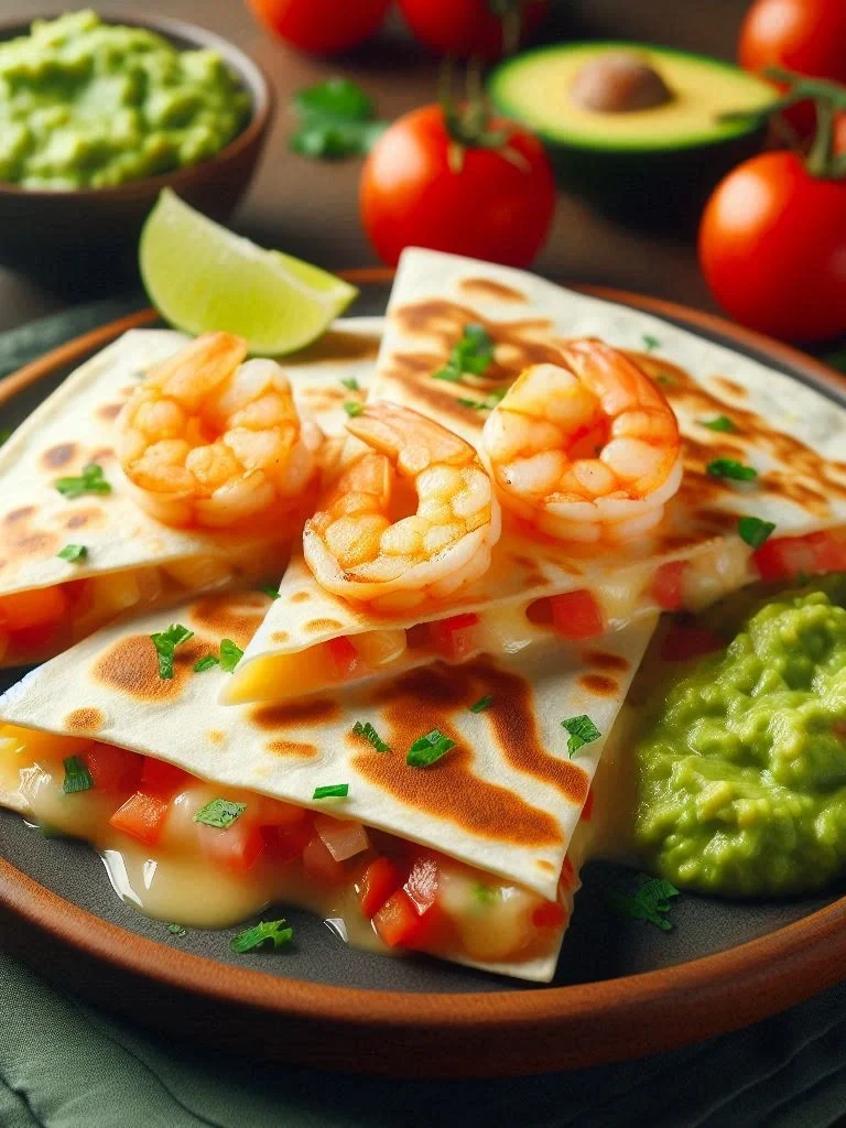 Chili-Lime Shrimp Quesadillas