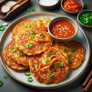 gluten free kimchi pancake