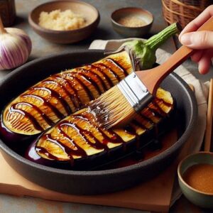 Miso Glazed Eggplant