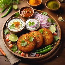 Tangy Cutlet Chaat Recipe