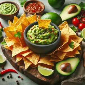 Guacamole and Tortilla Chips 