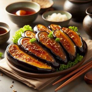 Miso Glazed Eggplant