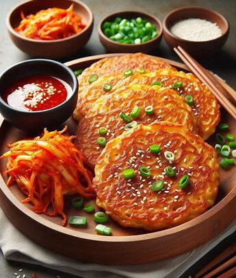 gluten free kimchi pancake