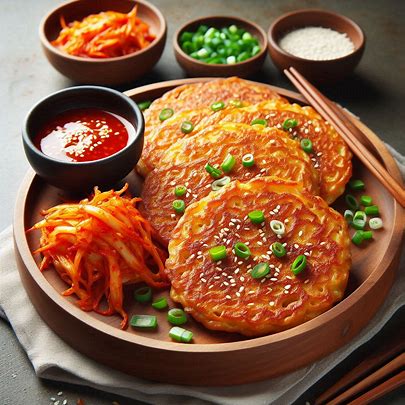 gluten free kimchi pancake