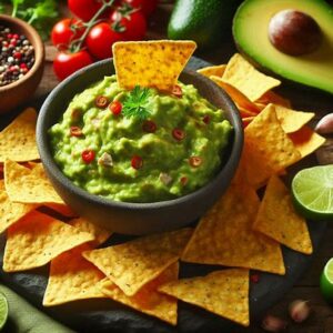 Guacamole and Tortilla Chips 