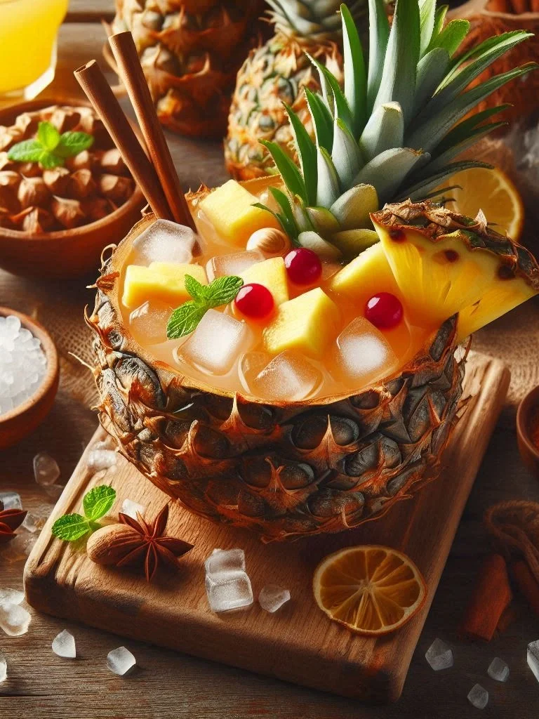 Pineapple Coconut Rum Punch