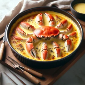 crab brulee recipe